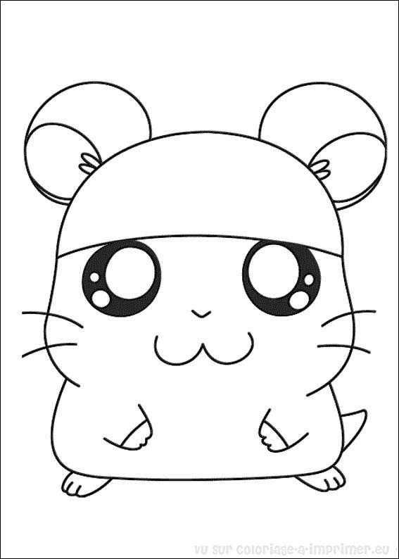 Coloring page: Hamster (Animals) #8045 - Free Printable Coloring Pages