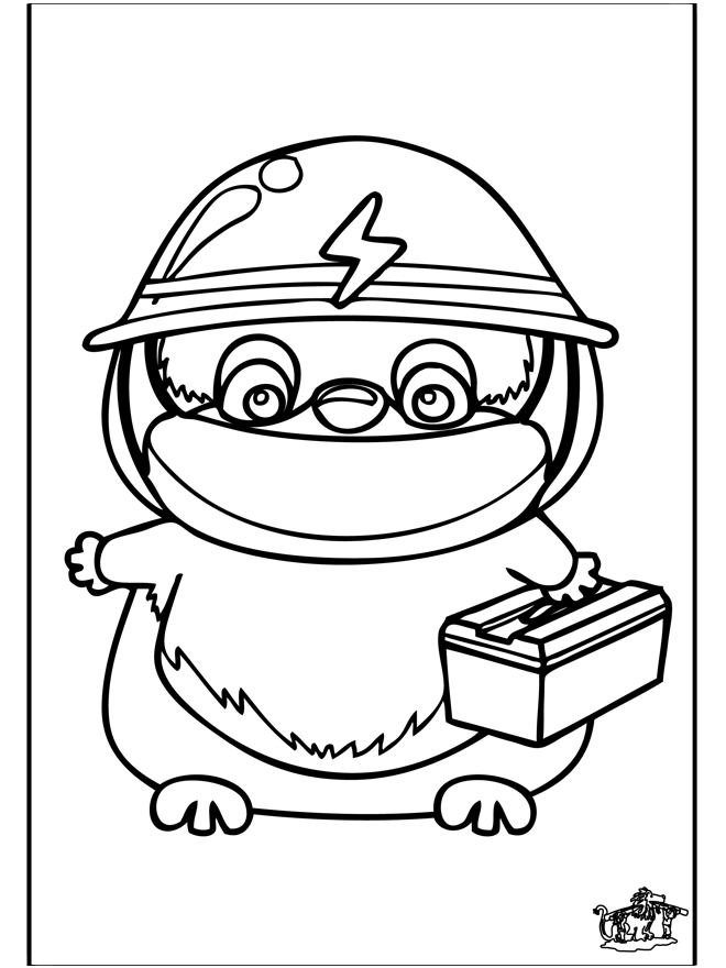 Coloring page: Hamster (Animals) #8053 - Free Printable Coloring Pages