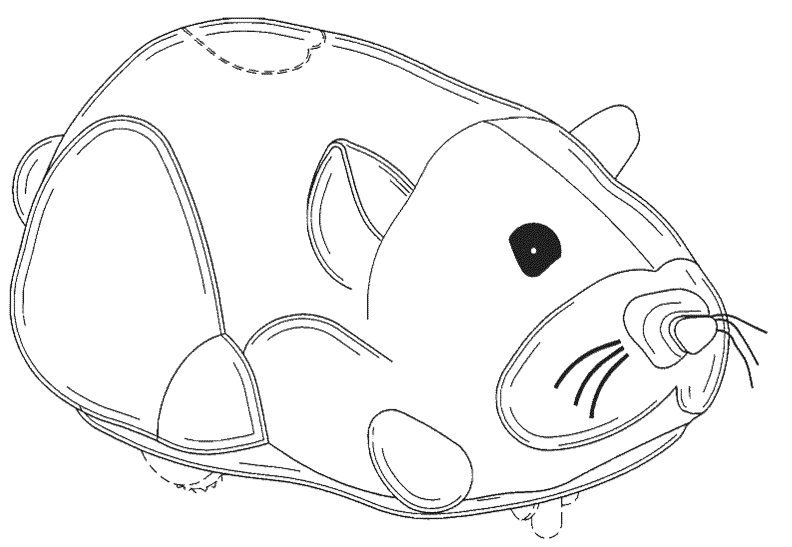 Coloring page: Hamster (Animals) #8056 - Free Printable Coloring Pages