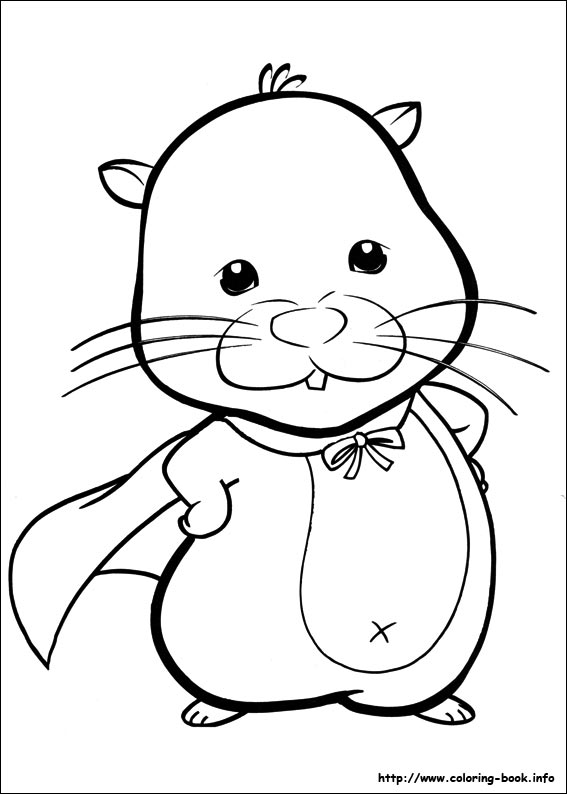 Coloring page: Hamster (Animals) #8086 - Free Printable Coloring Pages