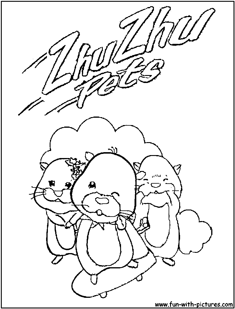 Coloring page: Hamster (Animals) #8123 - Free Printable Coloring Pages