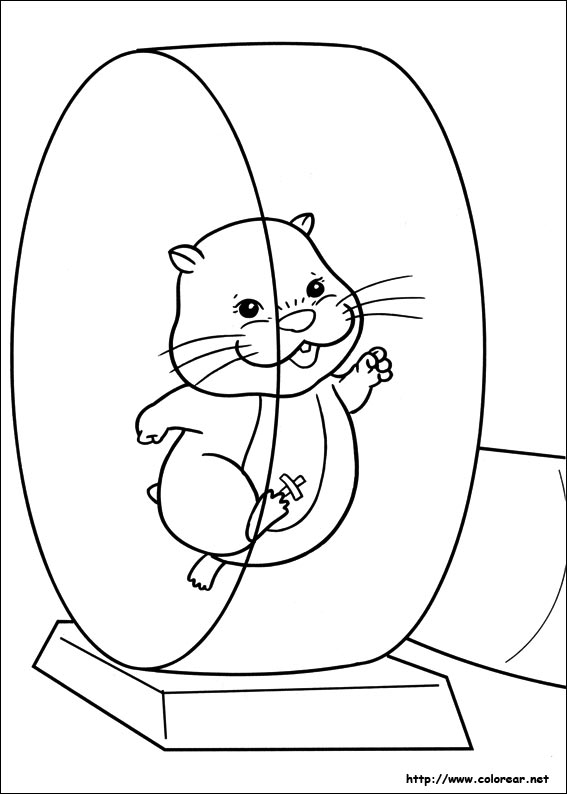 Coloring page: Hamster (Animals) #8140 - Free Printable Coloring Pages