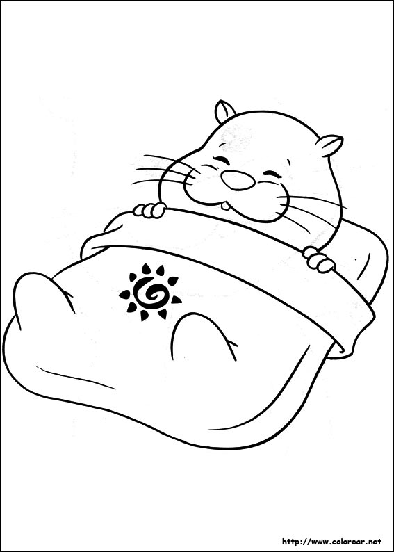 Coloring page: Hamster (Animals) #8164 - Free Printable Coloring Pages