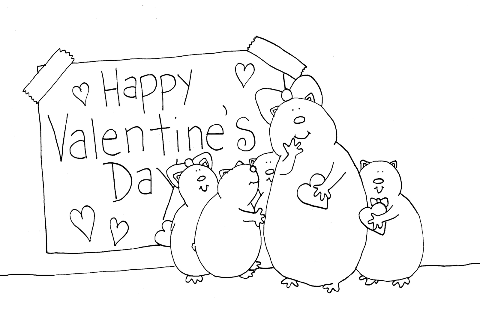 Coloring page: Hamster (Animals) #8188 - Free Printable Coloring Pages