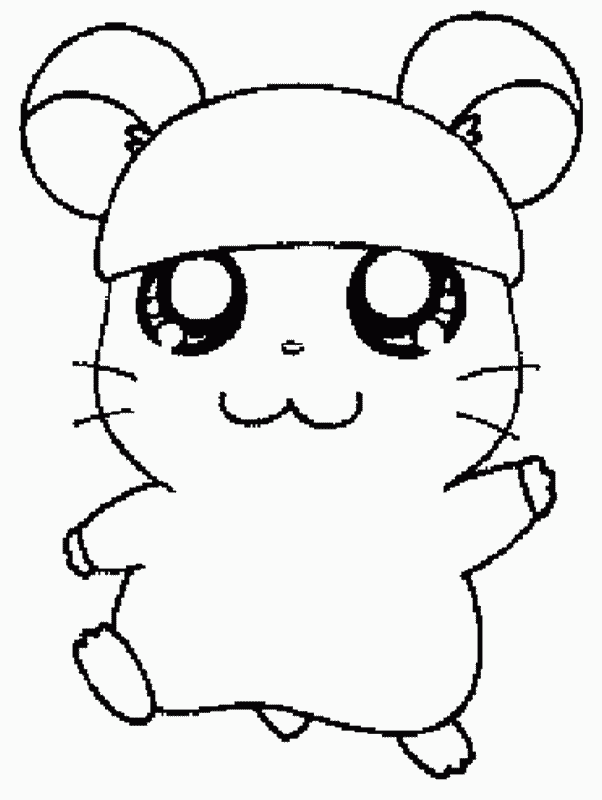 Coloring page: Hamster (Animals) #8197 - Free Printable Coloring Pages