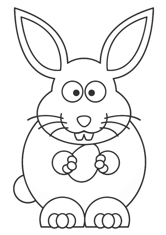Coloring page: Hare (Animals) #10082 - Free Printable Coloring Pages