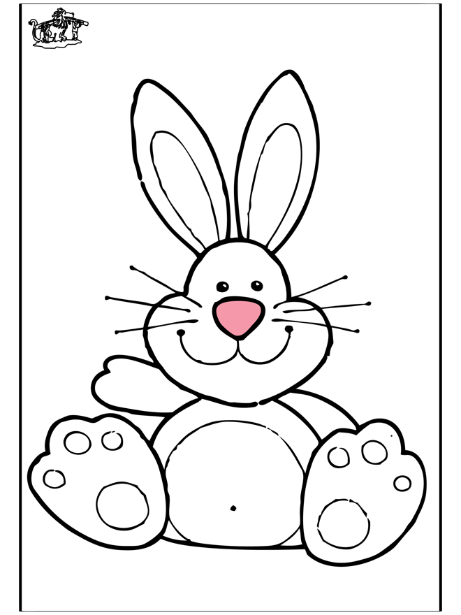 Coloring page: Hare (Animals) #10091 - Free Printable Coloring Pages