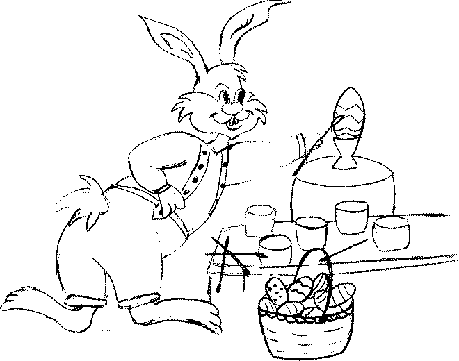 Coloring page: Hare (Animals) #10180 - Free Printable Coloring Pages