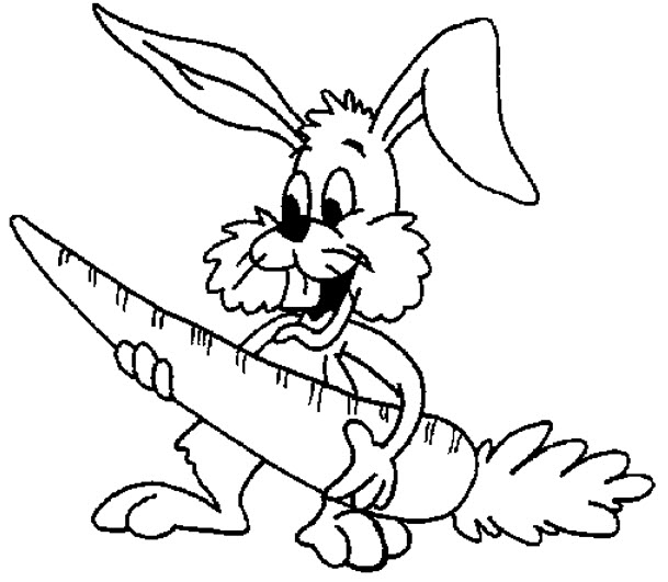 Coloring page: Hare (Animals) #10183 - Free Printable Coloring Pages
