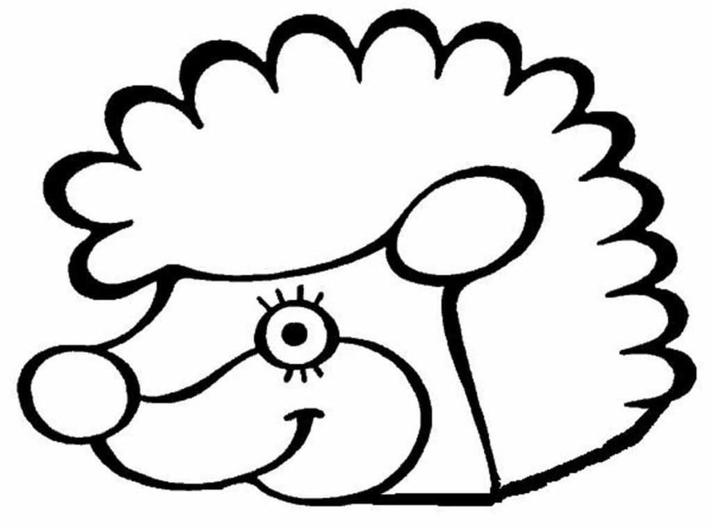 Free printable Hedgehog coloring page #190573 from Animals collection