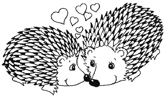 Coloring page: Hedgehog (Animals) #8212 - Free Printable Coloring Pages