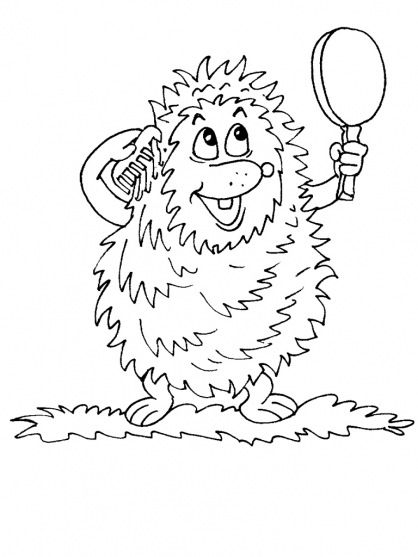 Coloring page: Hedgehog (Animals) #8226 - Free Printable Coloring Pages