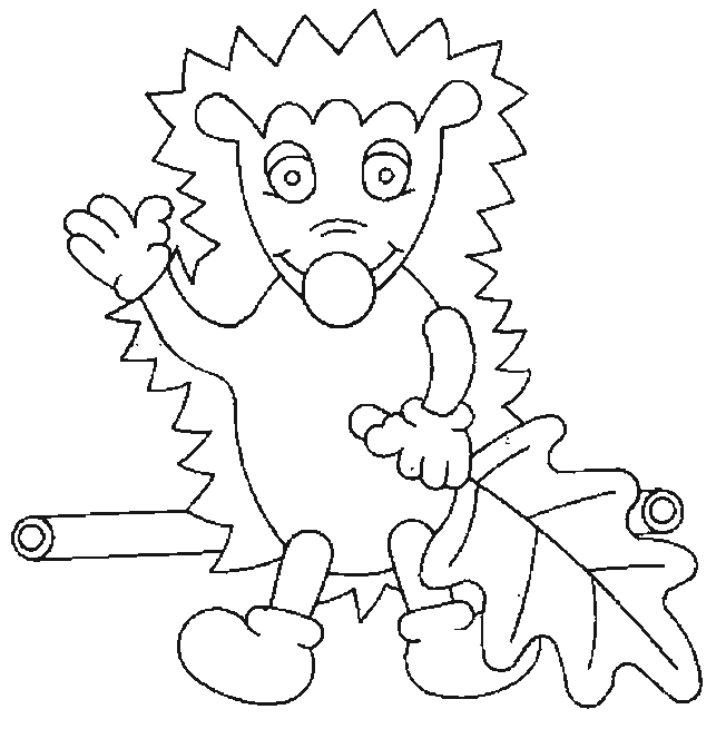 Coloring page: Hedgehog (Animals) #8248 - Free Printable Coloring Pages