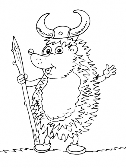 Coloring page: Hedgehog (Animals) #8303 - Free Printable Coloring Pages