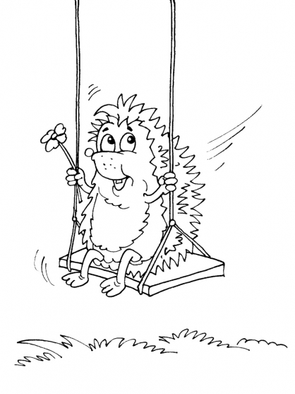 Coloring page: Hedgehog (Animals) #8307 - Free Printable Coloring Pages
