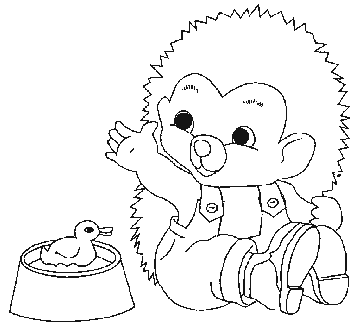 Coloring page: Hedgehog (Animals) #8361 - Free Printable Coloring Pages