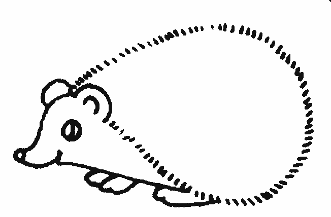 Coloring page: Hedgehog (Animals) #8363 - Free Printable Coloring Pages