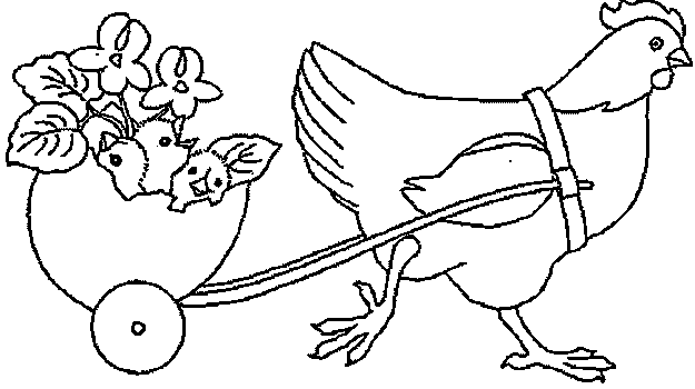 Coloring page: Hen (Animals) #17457 - Free Printable Coloring Pages