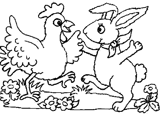 Coloring page: Hen (Animals) #17483 - Free Printable Coloring Pages