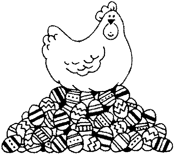 Coloring page: Hen (Animals) #17556 - Free Printable Coloring Pages