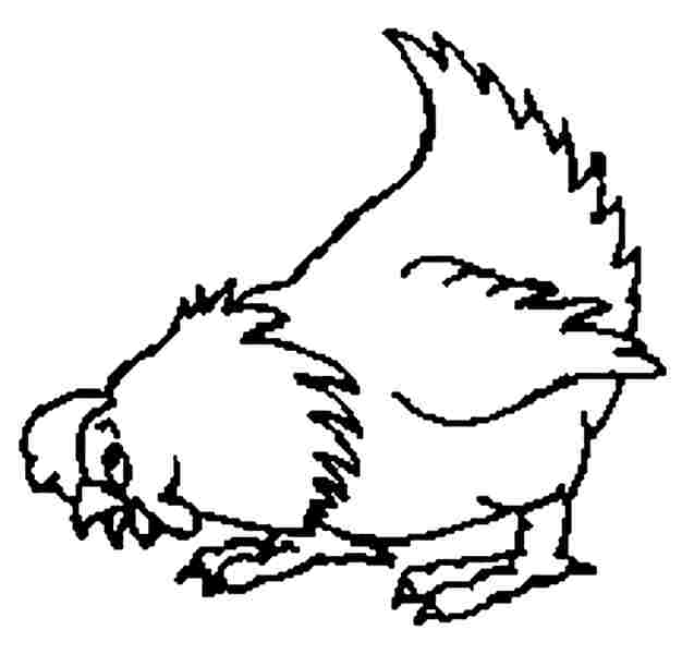 Coloring page: Hen (Animals) #17580 - Free Printable Coloring Pages