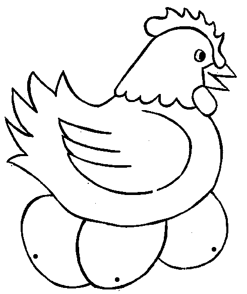 Coloring page: Hen (Animals) #17609 - Free Printable Coloring Pages