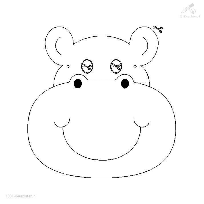 Coloring page: Hippopotamus (Animals) #8654 - Free Printable Coloring Pages
