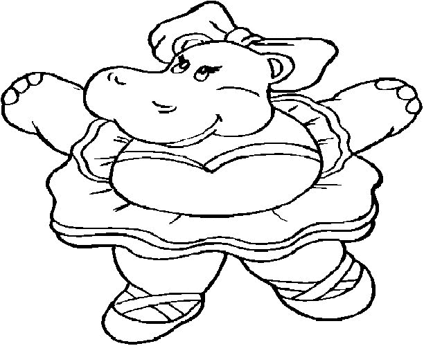 Coloring page: Hippopotamus (Animals) #8724 - Free Printable Coloring Pages