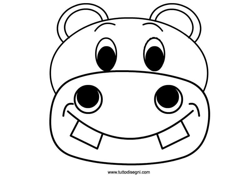 Coloring page: Hippopotamus (Animals) #8736 - Free Printable Coloring Pages
