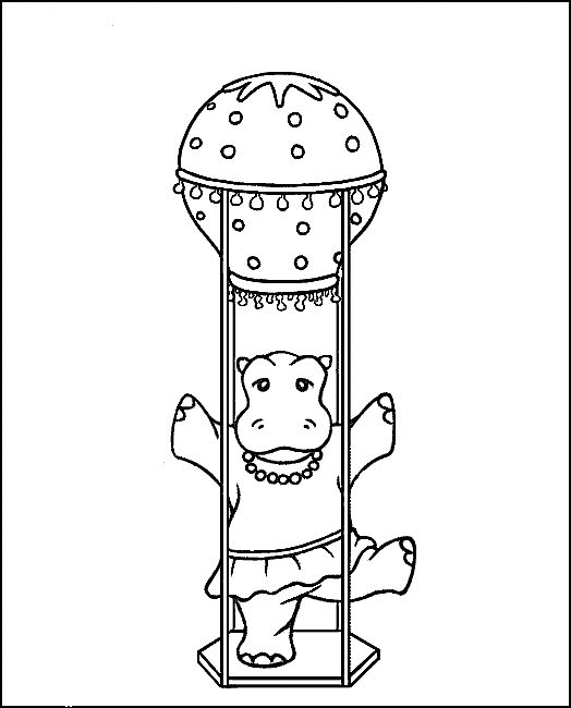 Coloring page: Hippopotamus (Animals) #8761 - Free Printable Coloring Pages