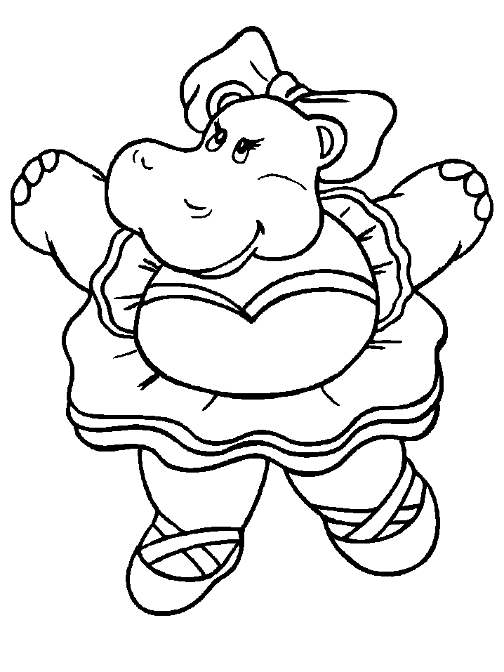 Coloring page: Hippopotamus (Animals) #8776 - Free Printable Coloring Pages