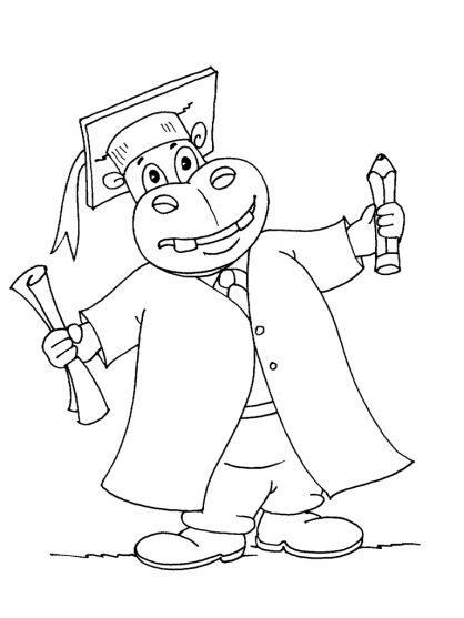 Coloring page: Hippopotamus (Animals) #8784 - Free Printable Coloring Pages