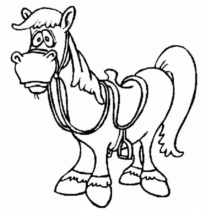 Free printable Horse coloring page #178271 from Animals collection