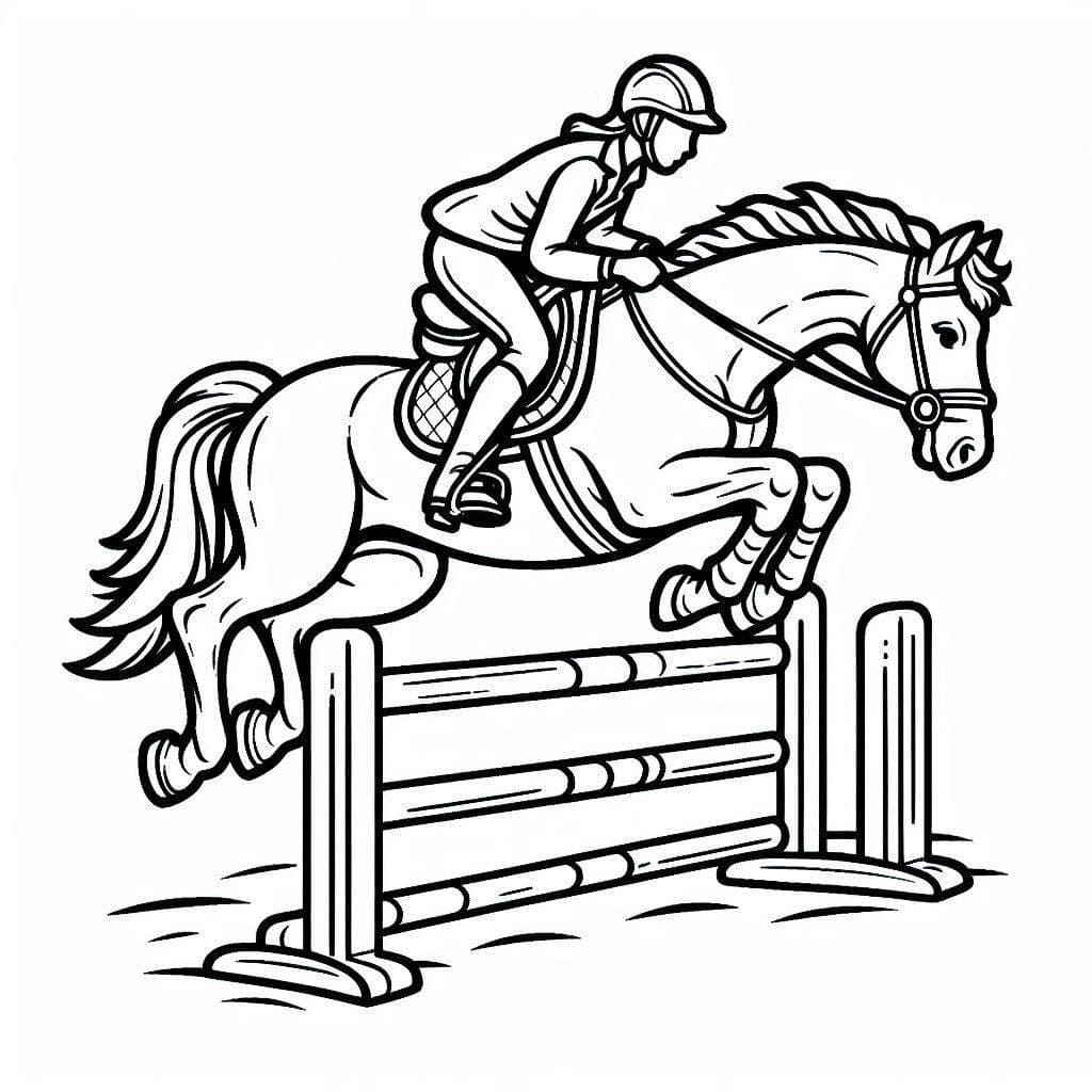 Free printable Horse coloring page #216526 from Animals collection