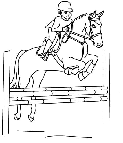 Free printable Horse coloring page #216537 from Animals collection