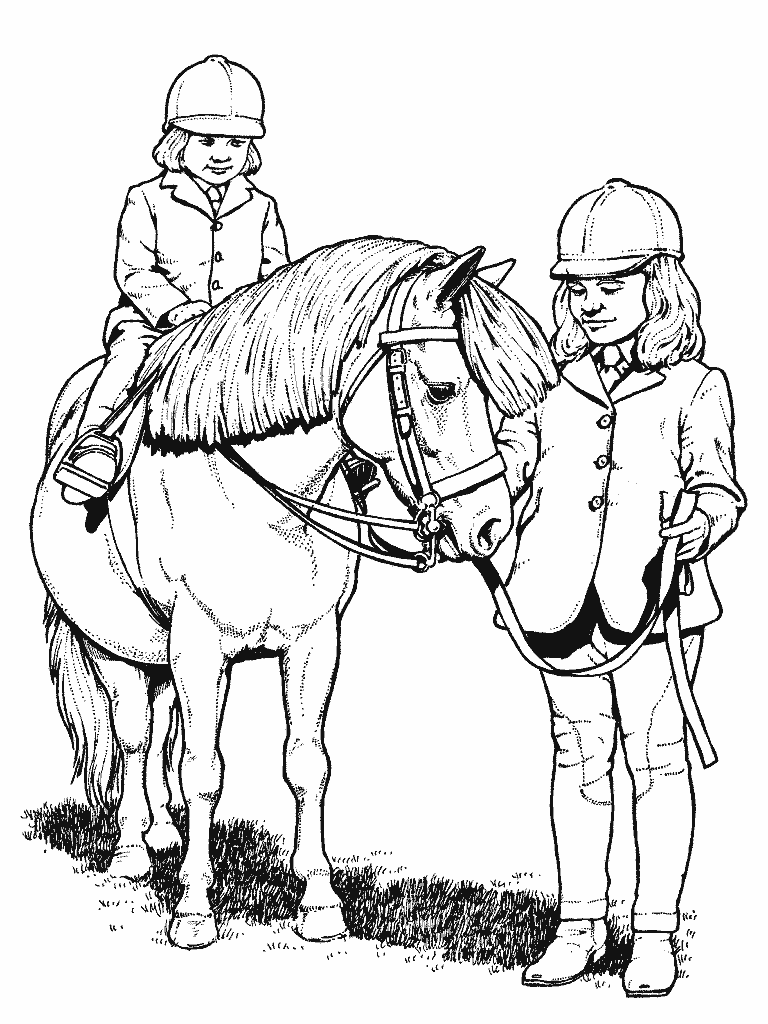 Coloring page: Horse (Animals) #2177 - Free Printable Coloring Pages