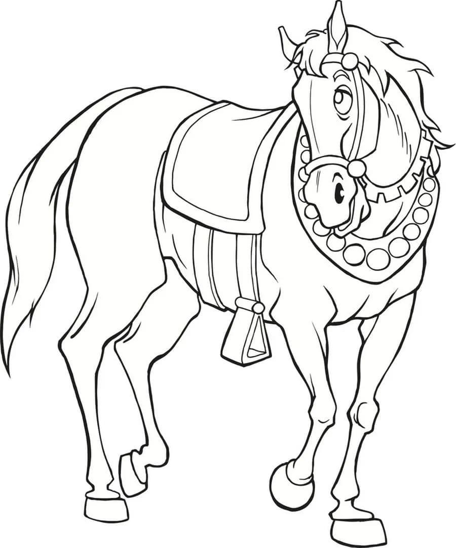 Free printable Horse coloring page #217703 from Animals collection