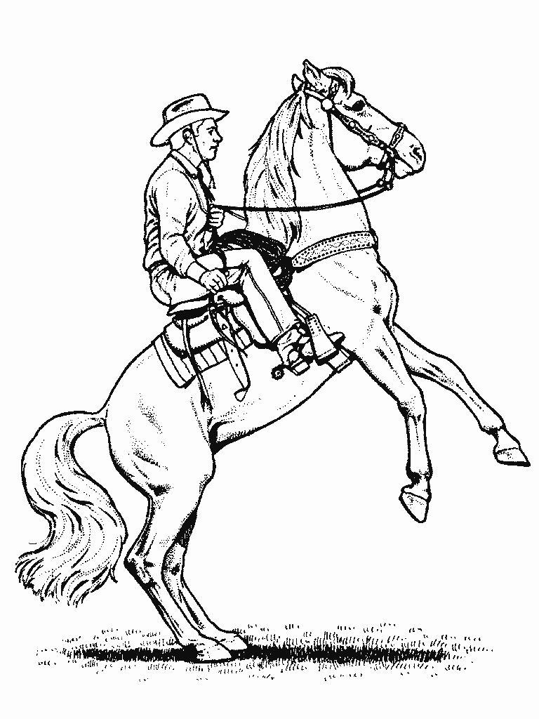Coloring page: Horse (Animals) #2180 - Free Printable Coloring Pages