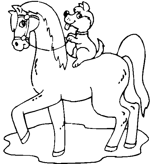 Coloring page: Horse (Animals) #2188 - Free Printable Coloring Pages
