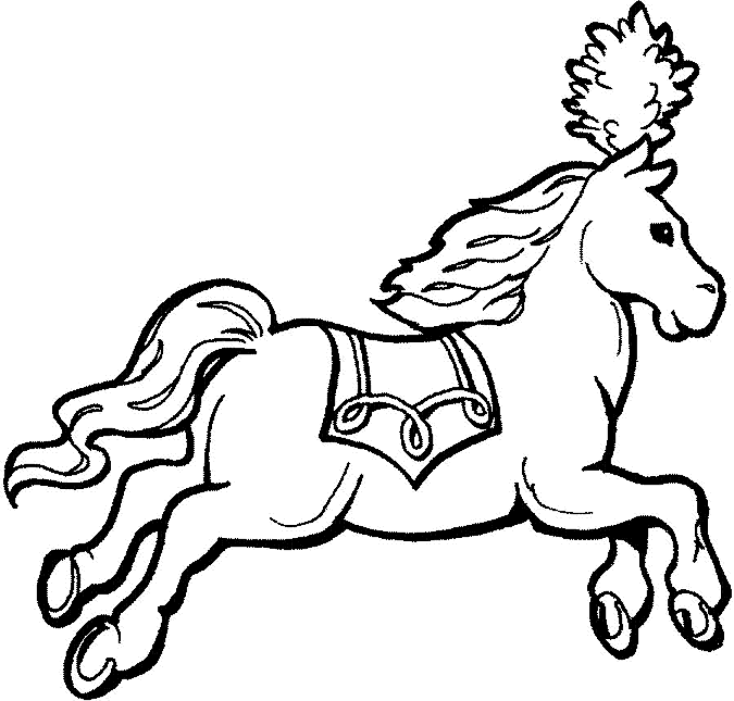 Coloring page: Horse (Animals) #2235 - Free Printable Coloring Pages