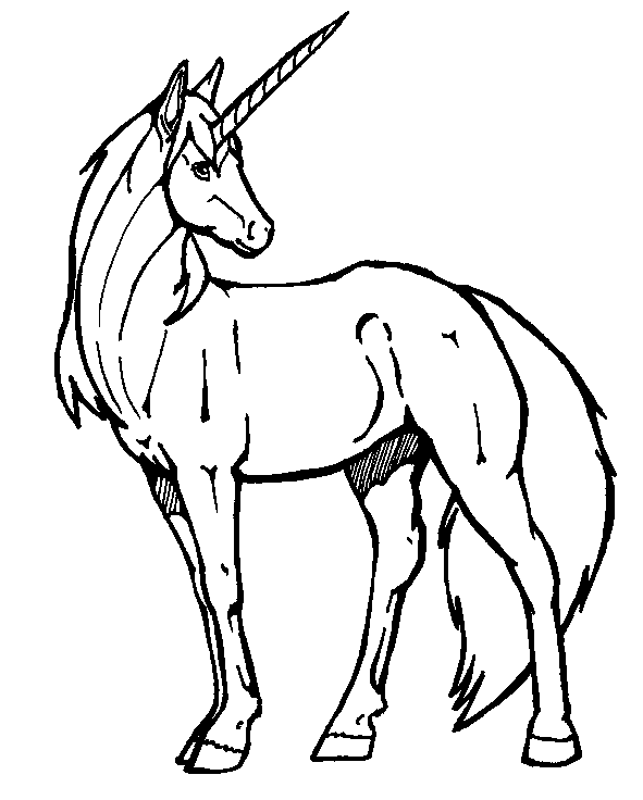 Coloring page: Horse (Animals) #2239 - Free Printable Coloring Pages