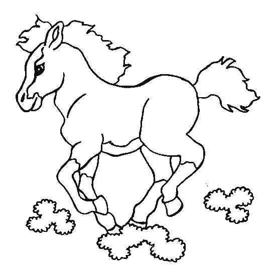 Coloring page: Horse (Animals) #2252 - Free Printable Coloring Pages