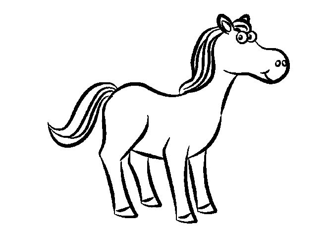Coloring page: Horse (Animals) #2253 - Free Printable Coloring Pages