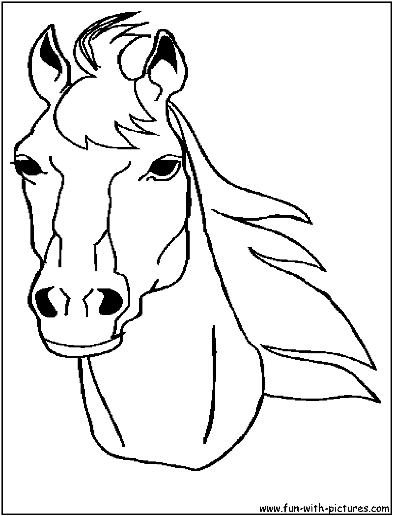 Coloring page: Horse (Animals) #2260 - Free Printable Coloring Pages