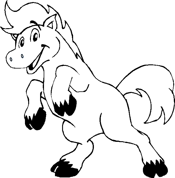 Coloring page: Horse (Animals) #2263 - Free Printable Coloring Pages