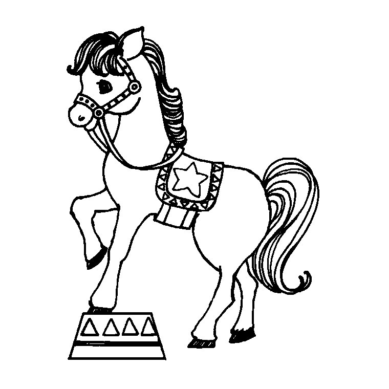Coloring page: Horse (Animals) #2267 - Free Printable Coloring Pages