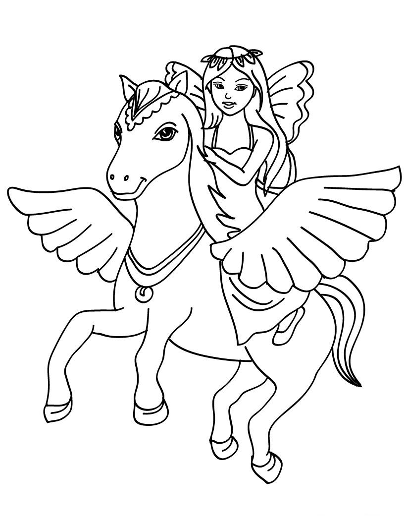 Coloring page: Horse (Animals) #2294 - Free Printable Coloring Pages
