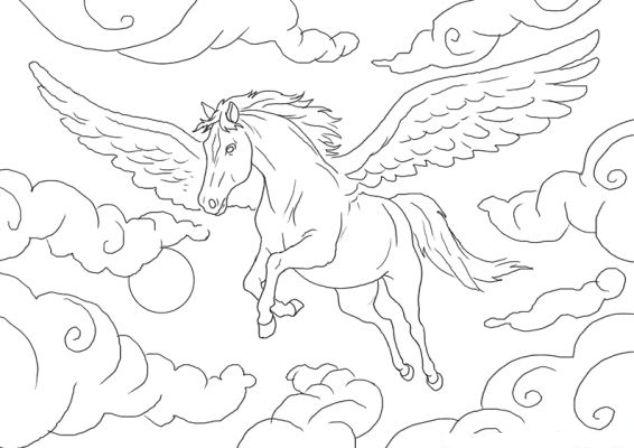Coloring page: Horse (Animals) #2305 - Free Printable Coloring Pages