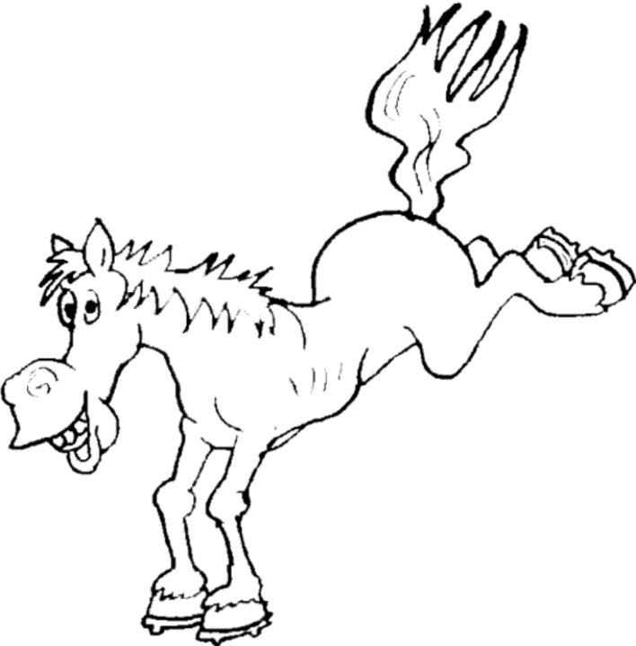Coloring page: Horse (Animals) #2336 - Free Printable Coloring Pages