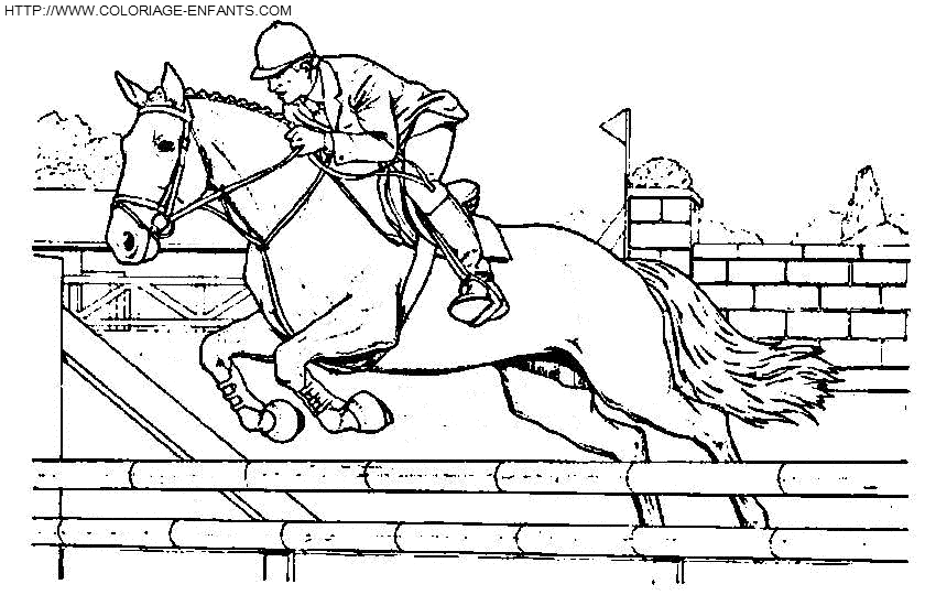 Coloring page: Horse (Animals) #2341 - Free Printable Coloring Pages